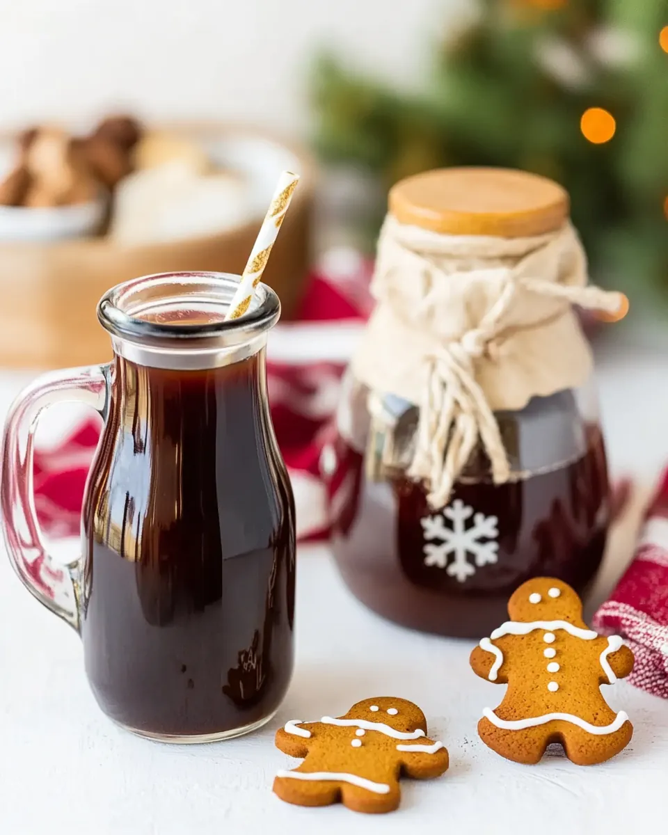 Gingerbread Coffee Syrup