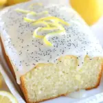Glazed Lemon Poppy Seed Bread