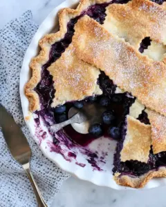 Gluten Free Blueberry Pie