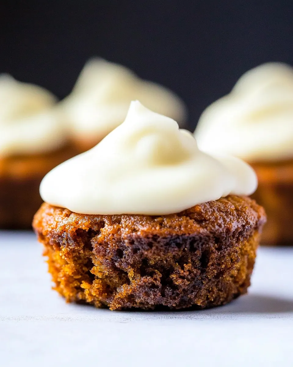Gluten Free Carrot Cake Cupcakes