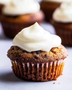 Gluten Free Carrot Cake Cupcakes