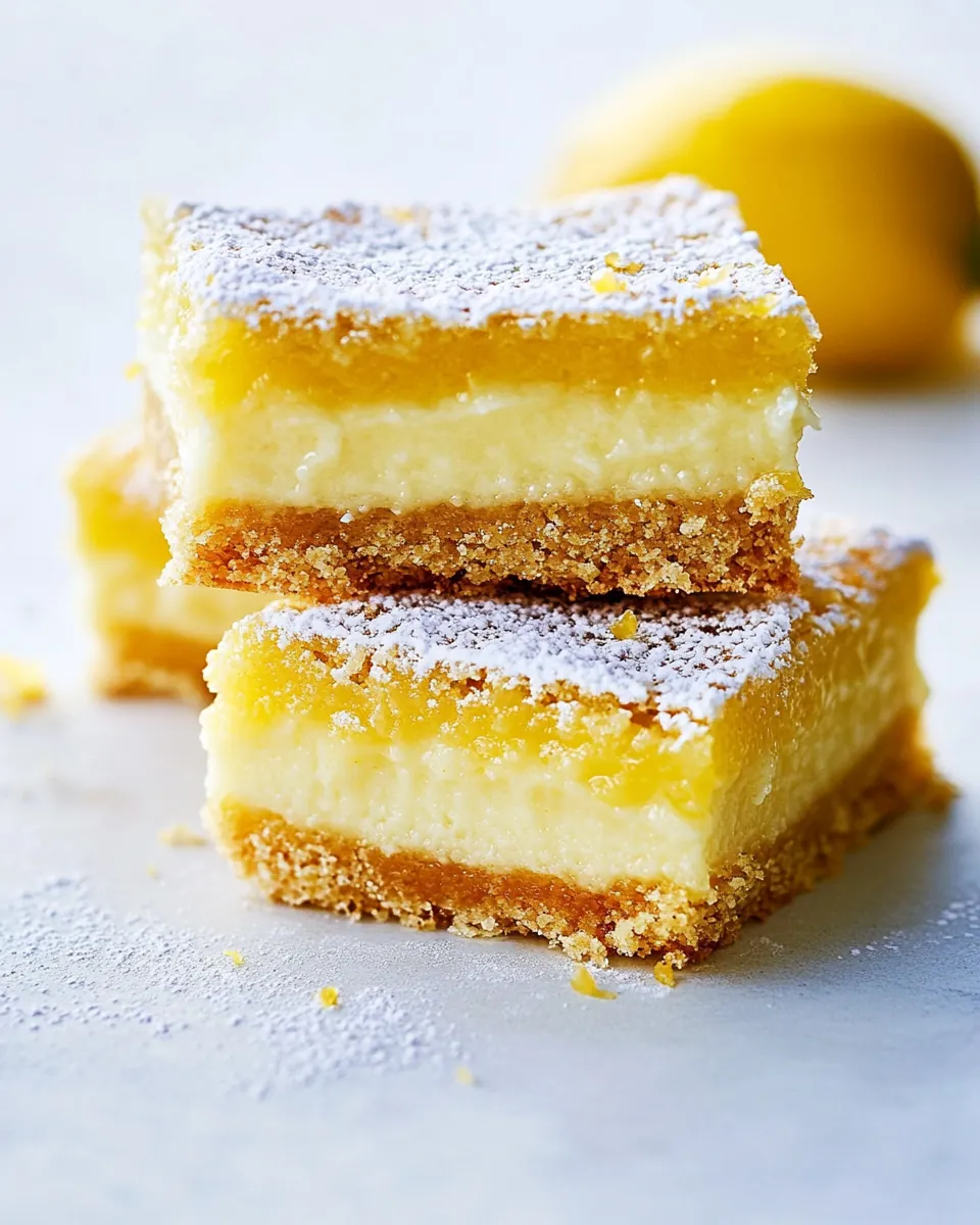 Gluten Free Lemon Bars