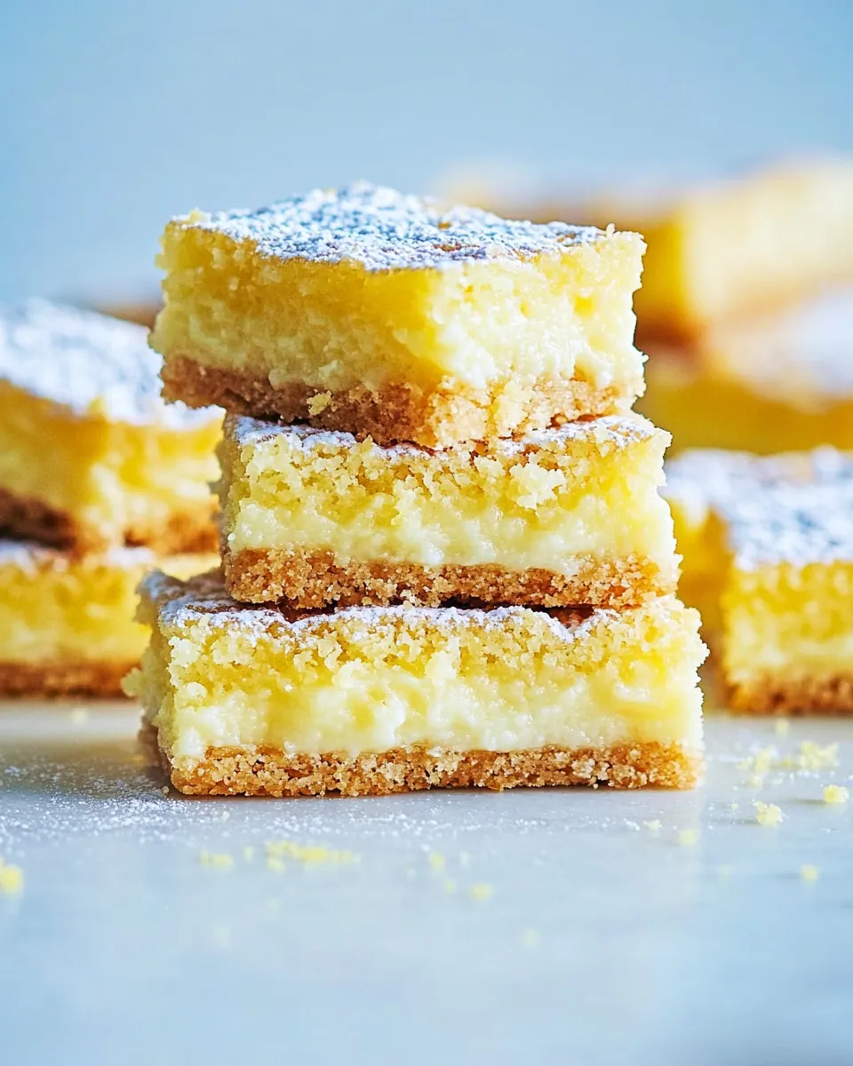 Gluten Free Lemon Bars