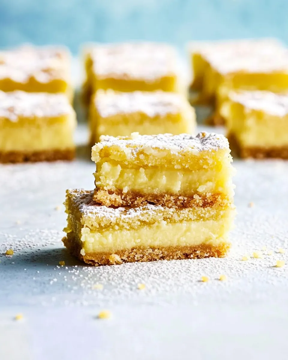 Gluten Free Lemon Bars