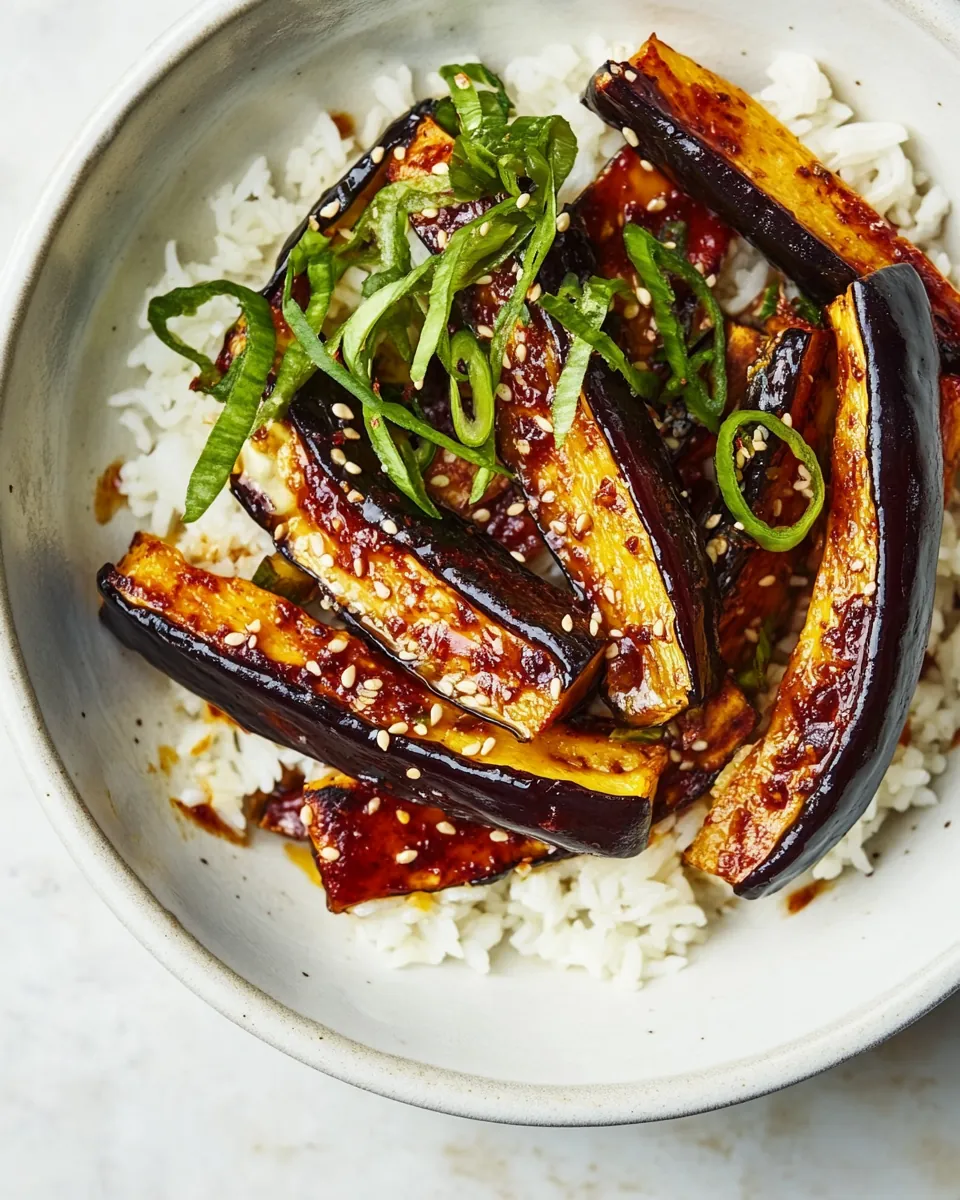 Gochujang Delicata Squash with Rice Tofu
