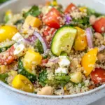 Greek Quinoa Chopped Salad