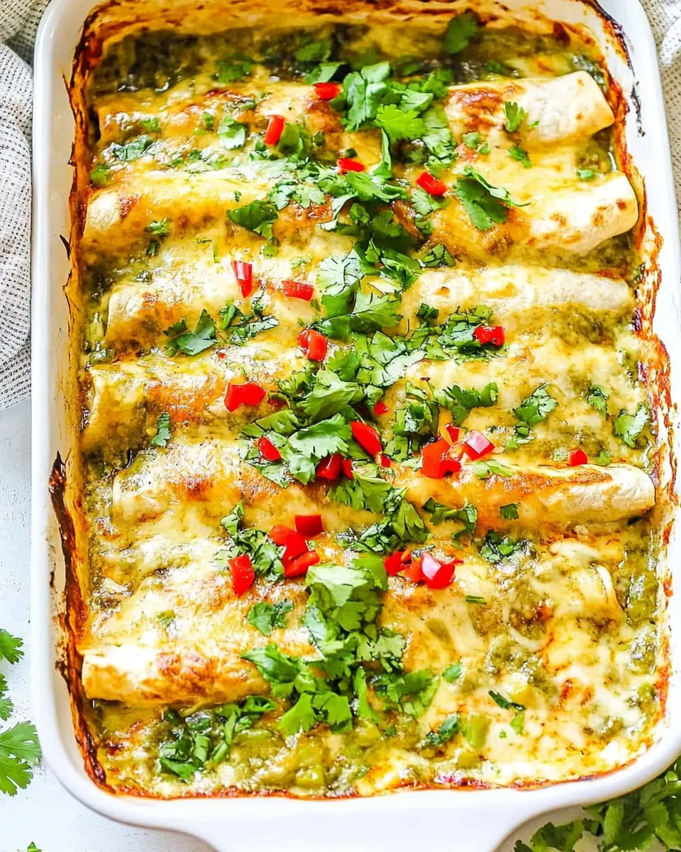 Green Chile Enchiladas