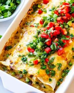 Green Chile Enchiladas