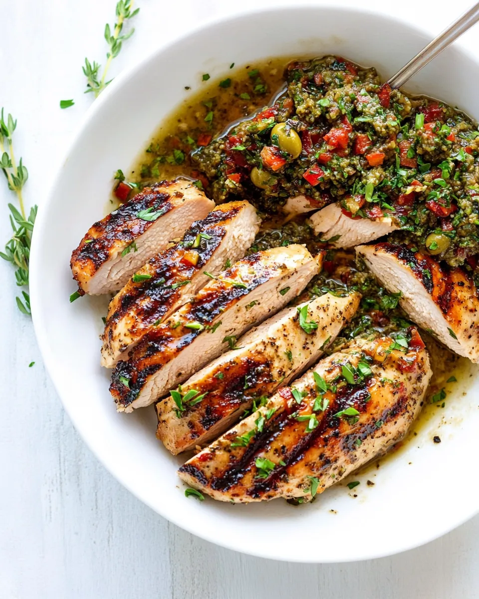 Grilled Balsamic Chicken