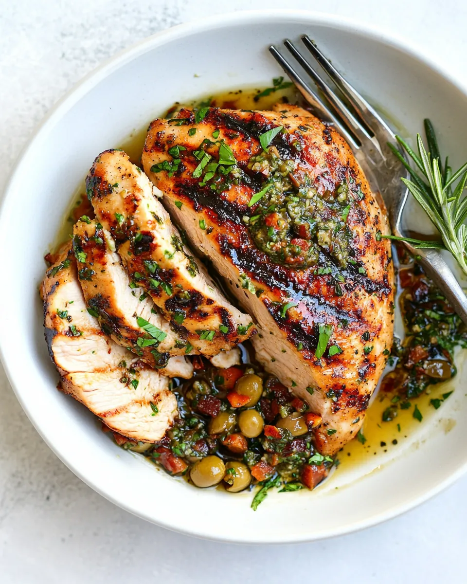 Grilled Balsamic Chicken