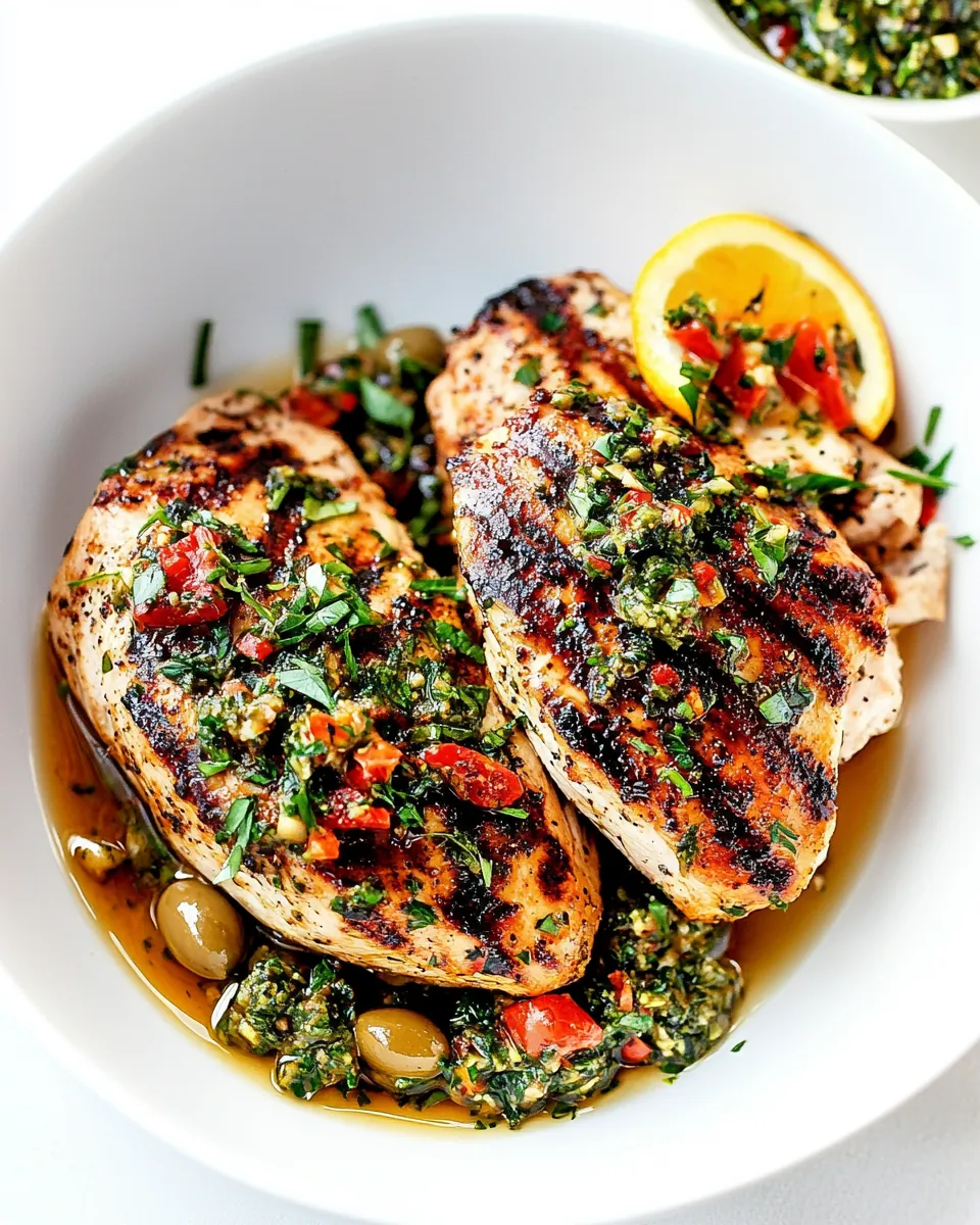 Grilled Balsamic Chicken