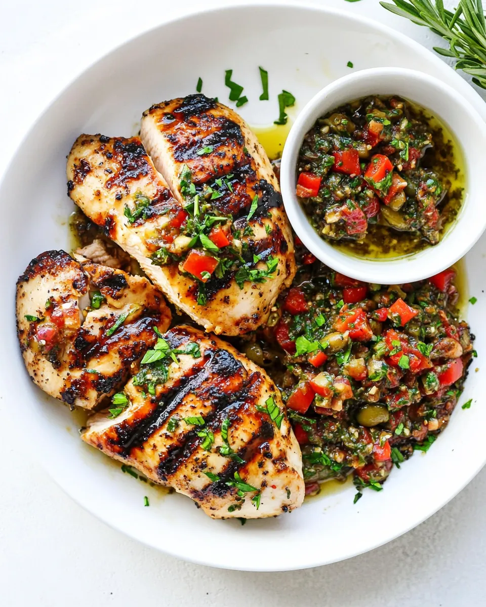 Grilled Balsamic Chicken