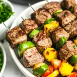 Grilled Beef Steak Kabobs