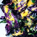 Grilled Cabbage with Sunshine Tahini Sauce