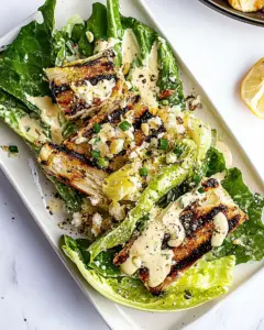 Grilled Caesar Salad