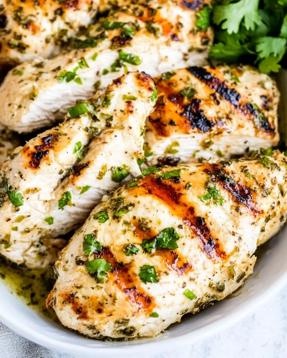 Grilled Cilantro Lime Chicken