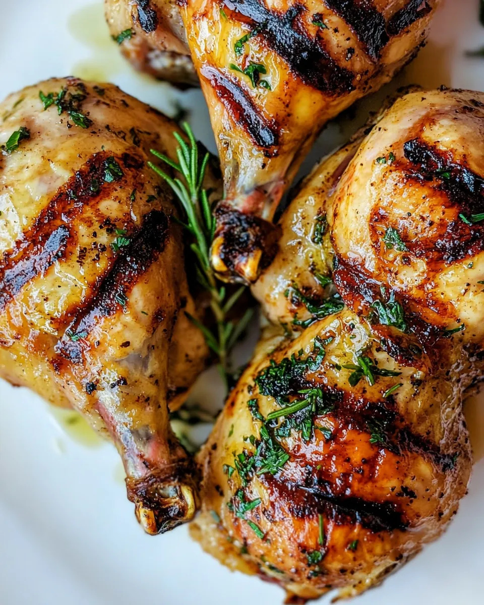 Grilled Cornish Hens