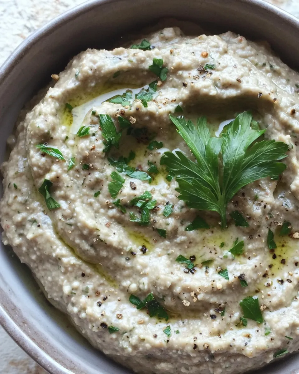 Grilled Eggplant Baba Ganoush