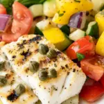Grilled Fish with Lemon and Capers