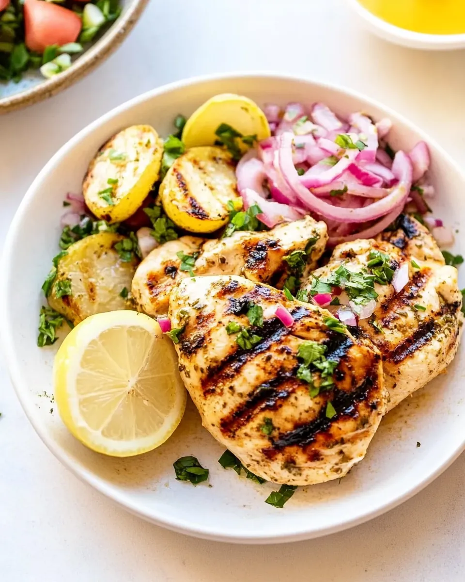 Grilled Mediterranean Chicken