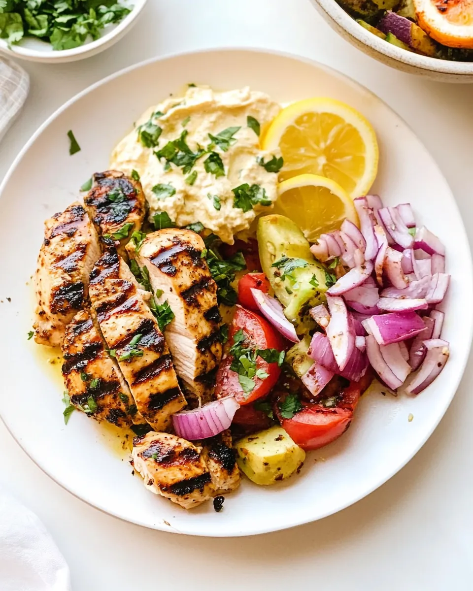 Grilled Mediterranean Chicken