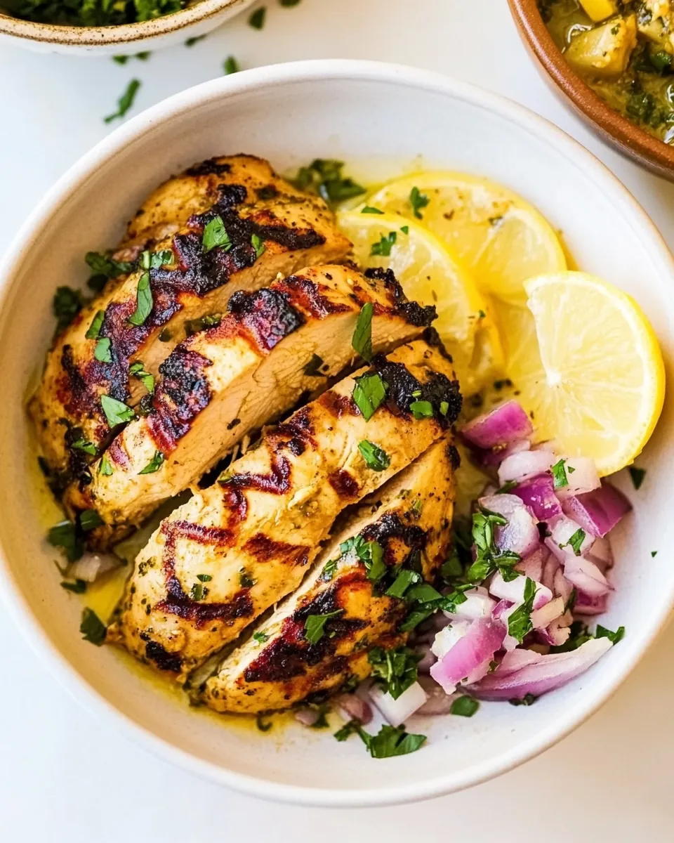 Grilled Mediterranean Chicken