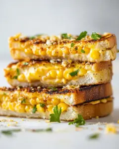 Grilled Street Corn Grilled Cheese