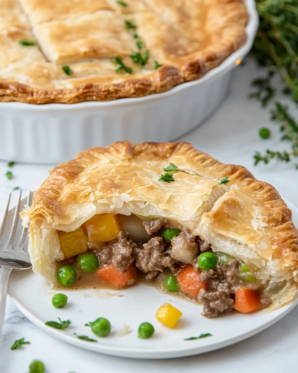 Ground Beef Pot Pie