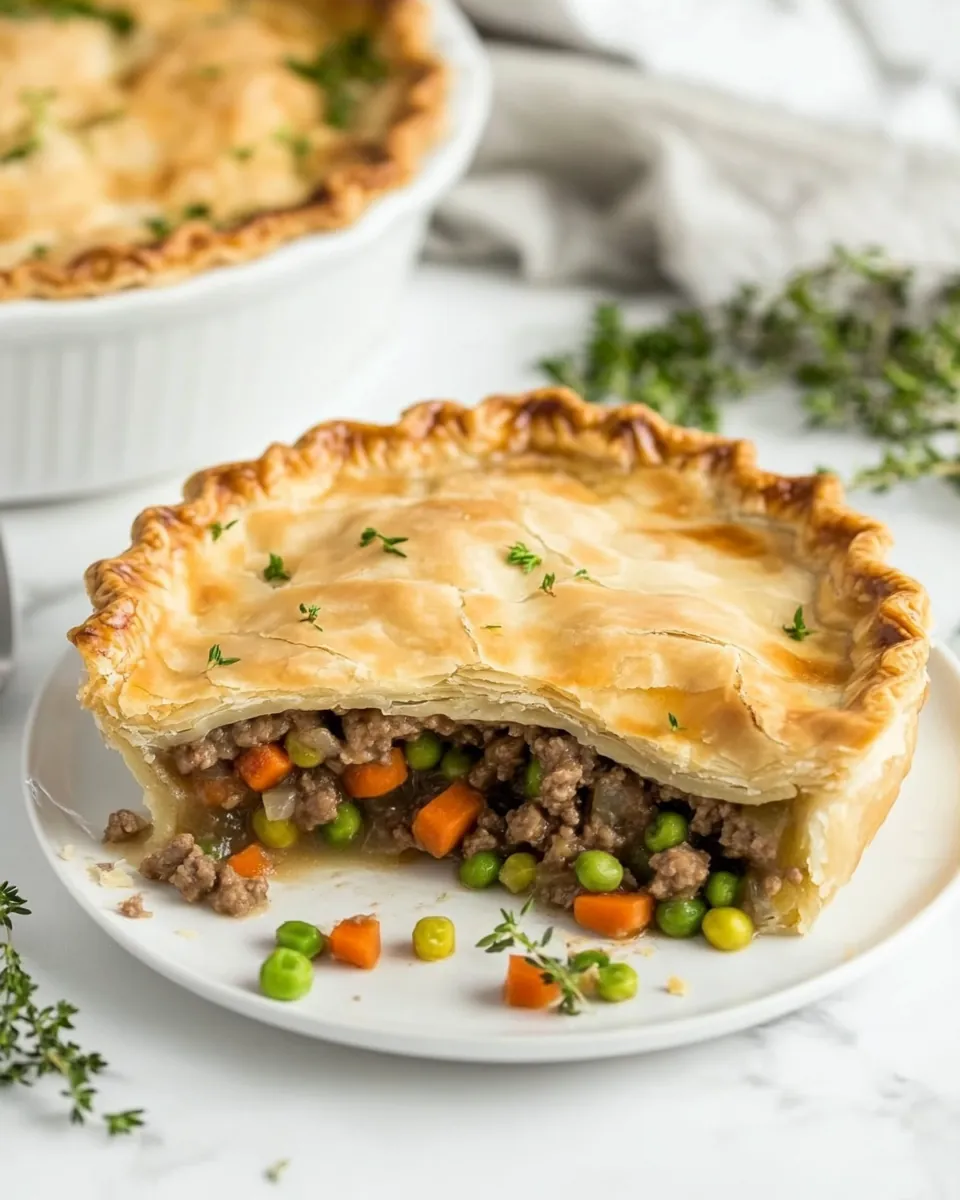 Ground Beef Pot Pie