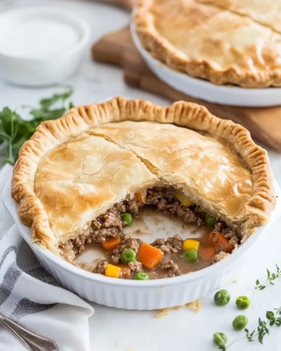Ground Beef Pot Pie