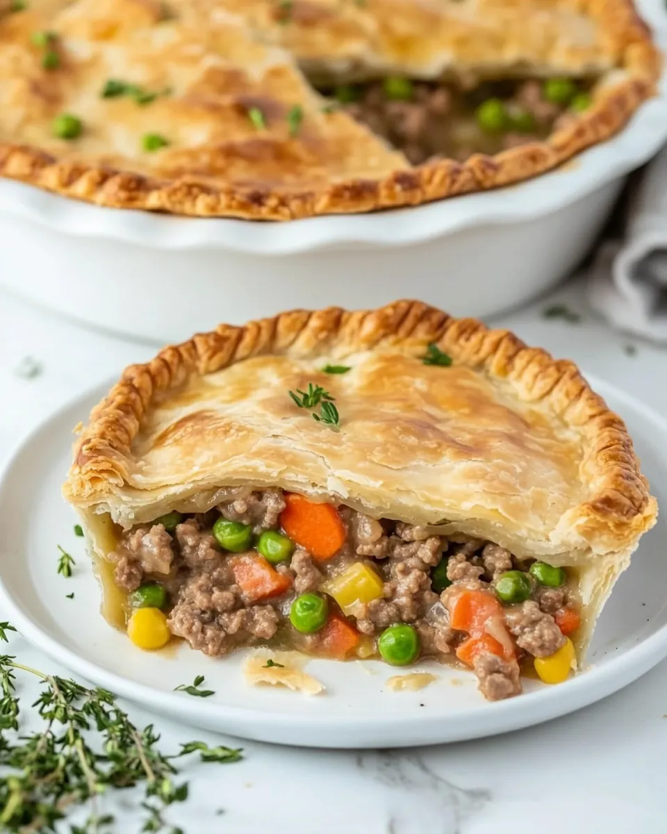 Ground Beef Pot Pie