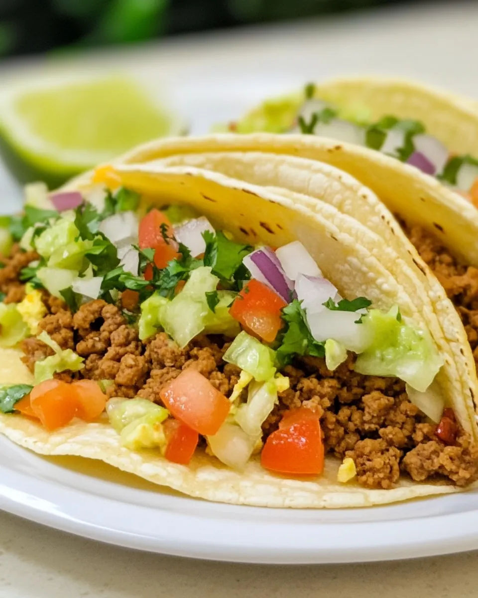 Ground Turkey Tacos