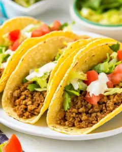 Ground Turkey Tacos