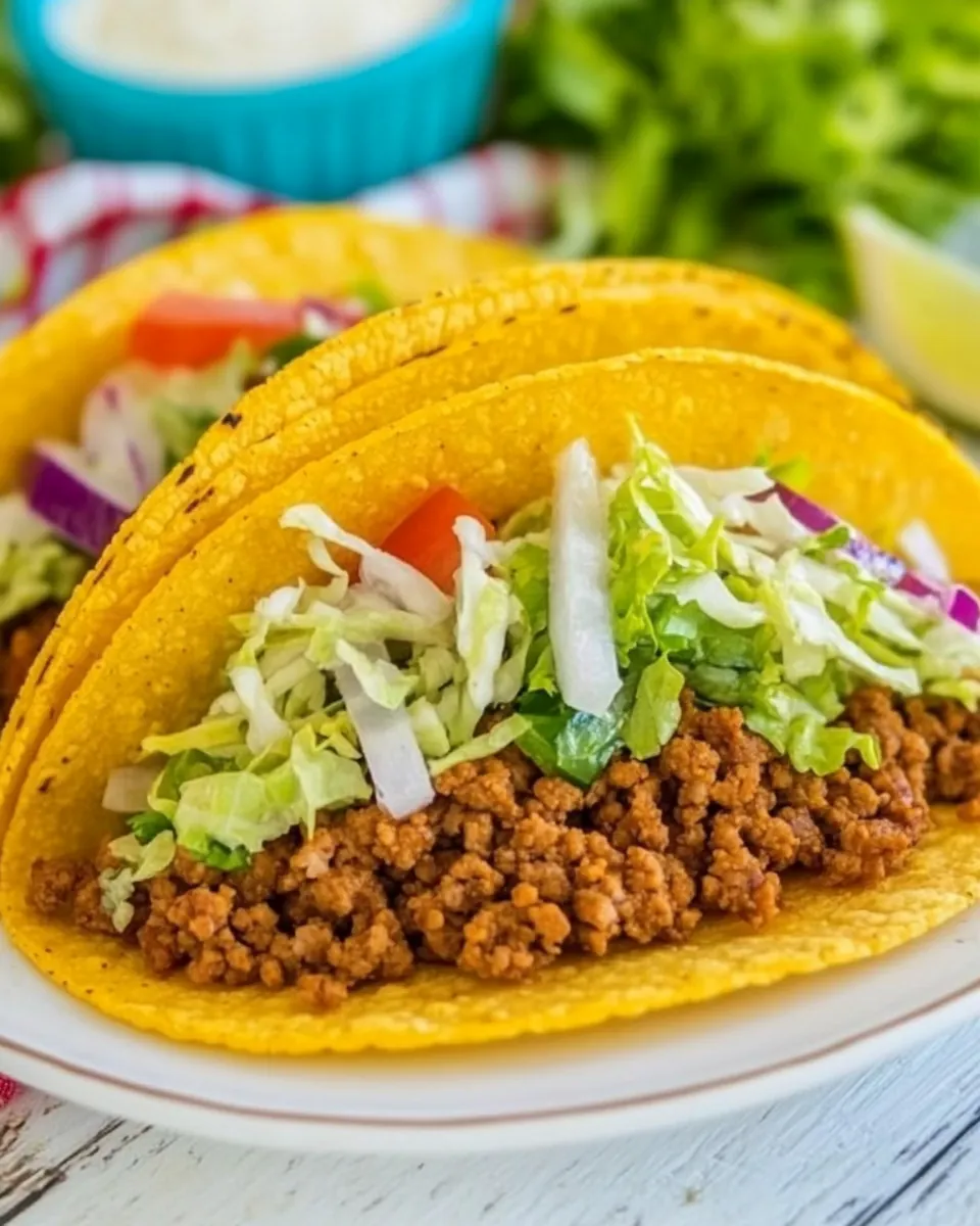 Ground Turkey Tacos