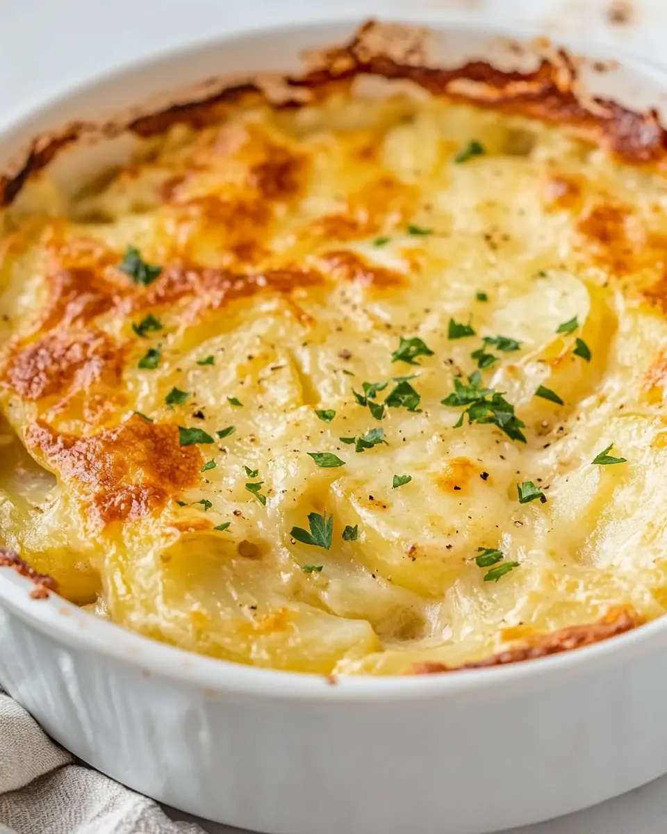 Gruyere Scalloped Potatoes