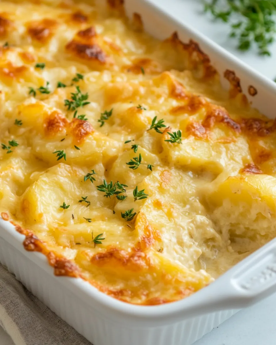 Gruyere Scalloped Potatoes