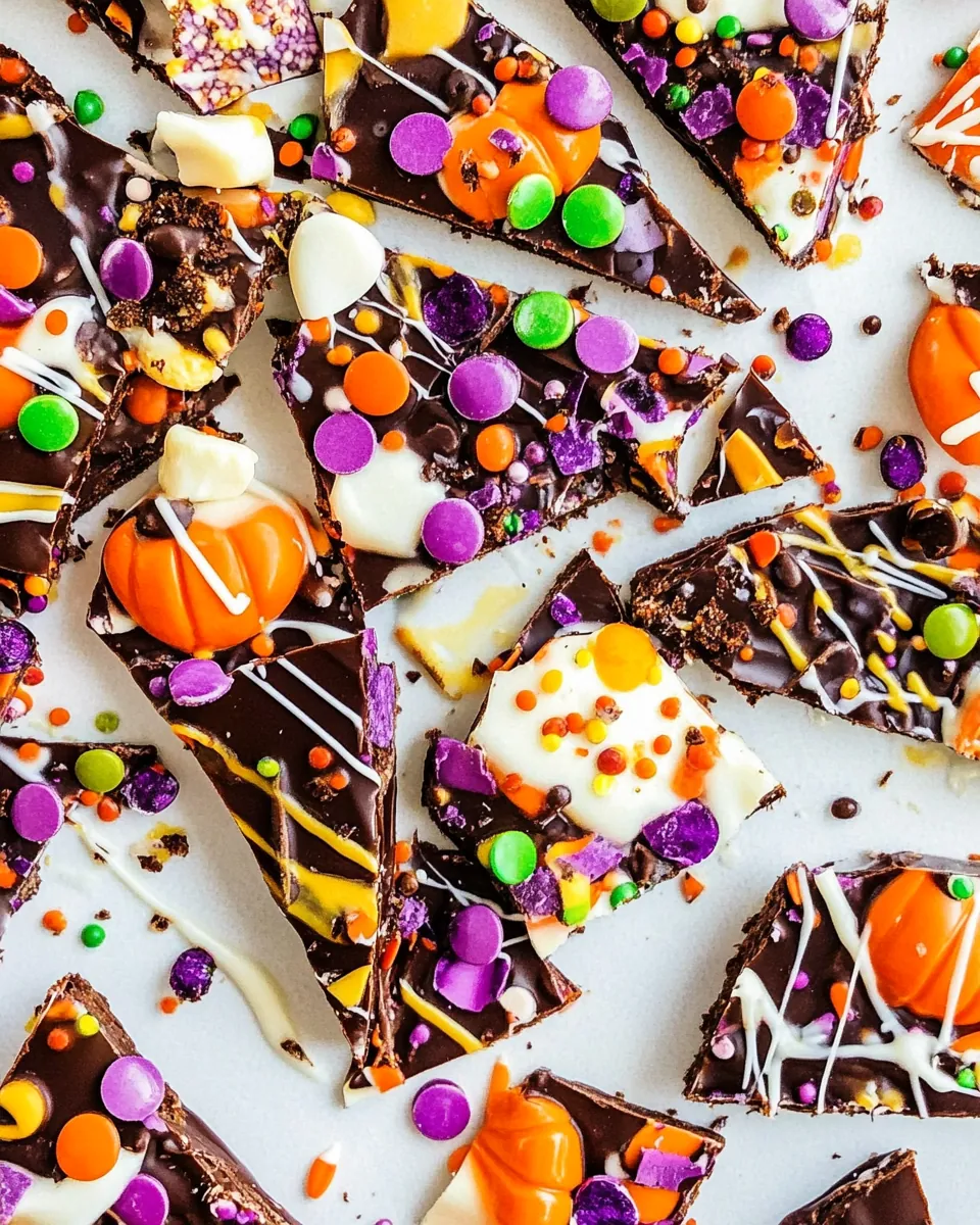 Halloween Bark