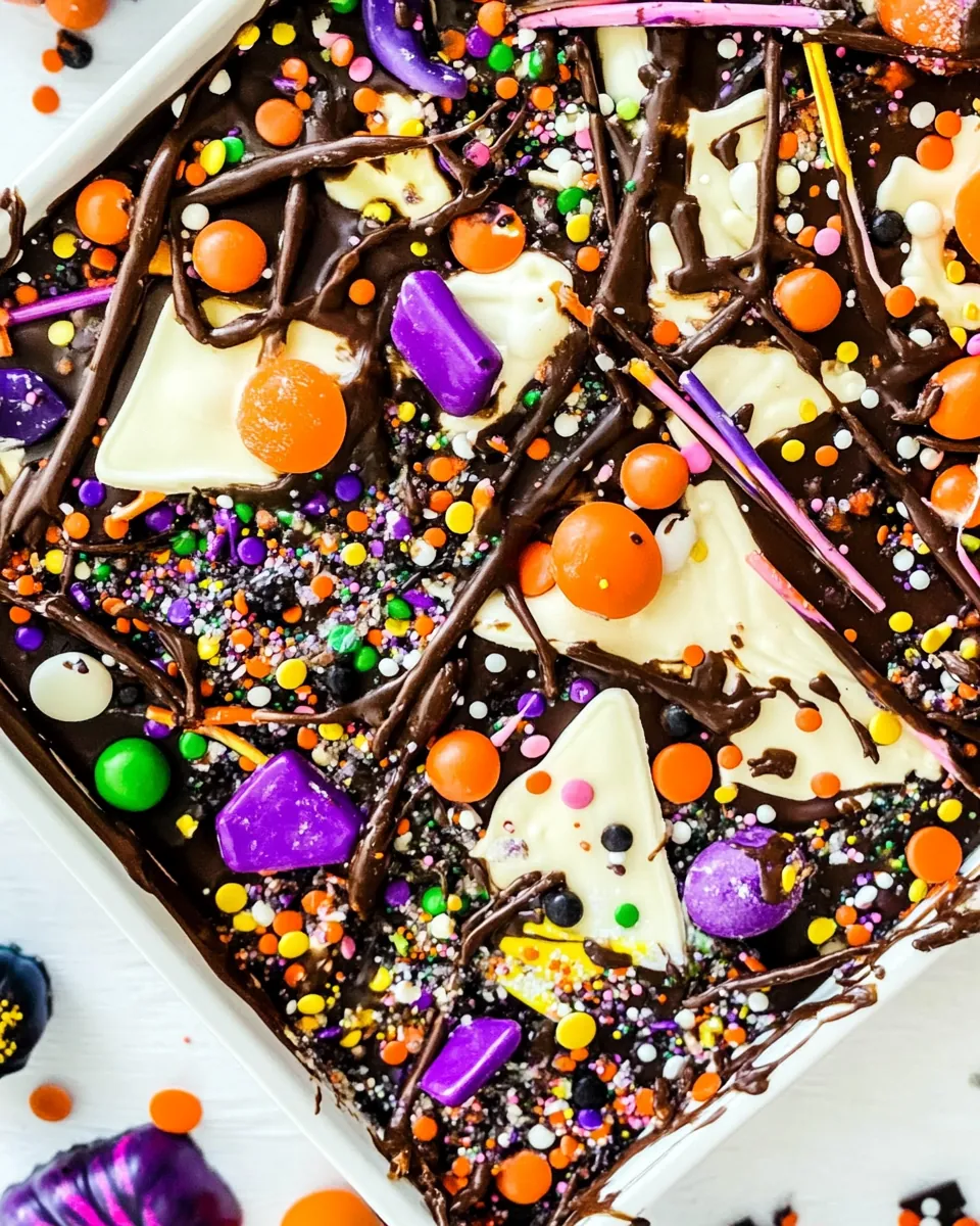 Halloween Bark