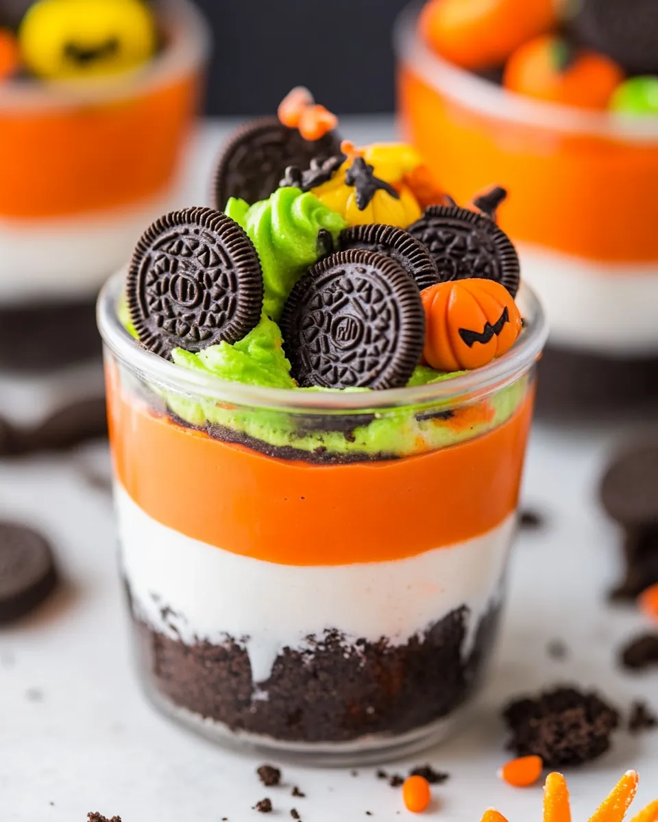 Halloween Oreo Dirt Cake