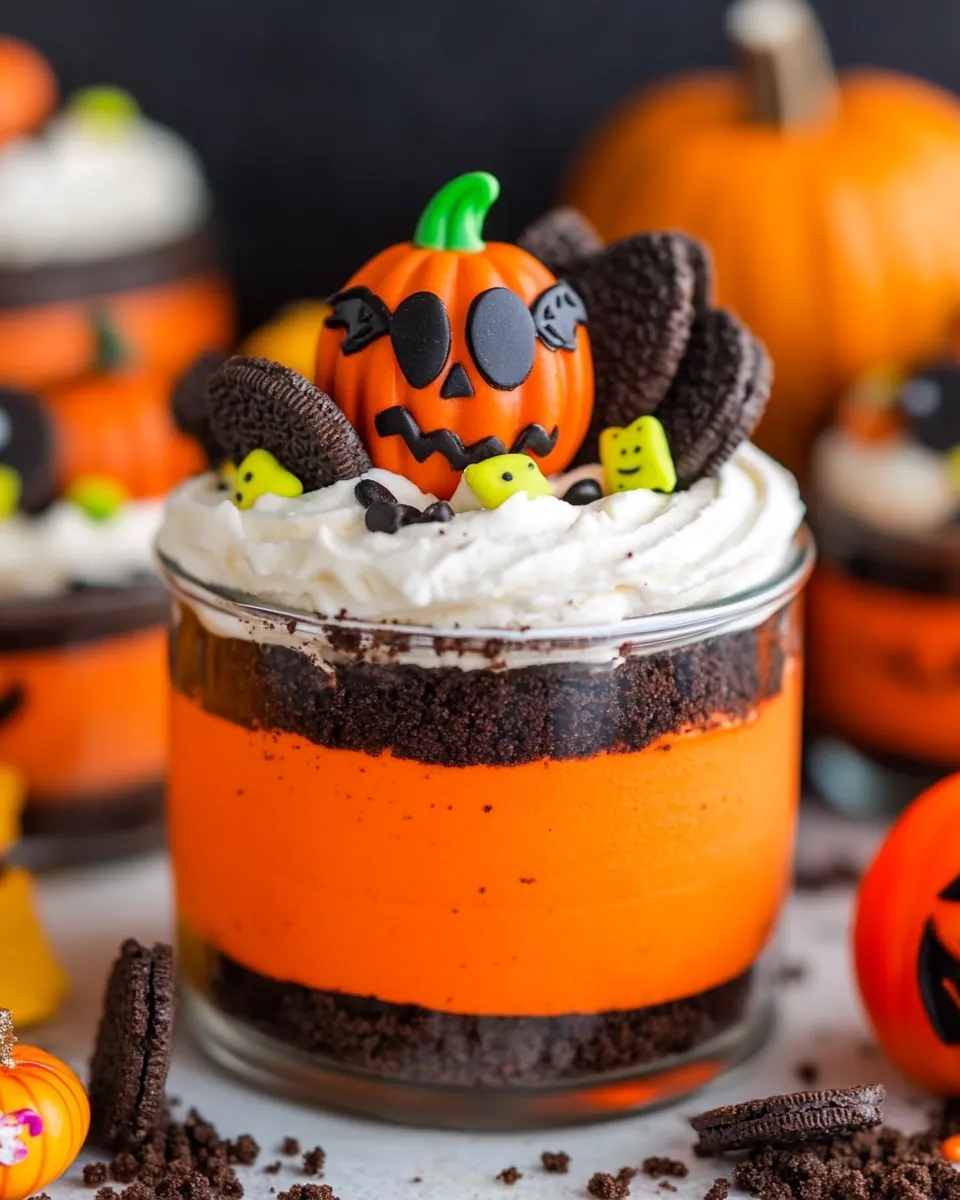 Halloween Oreo Dirt Cake