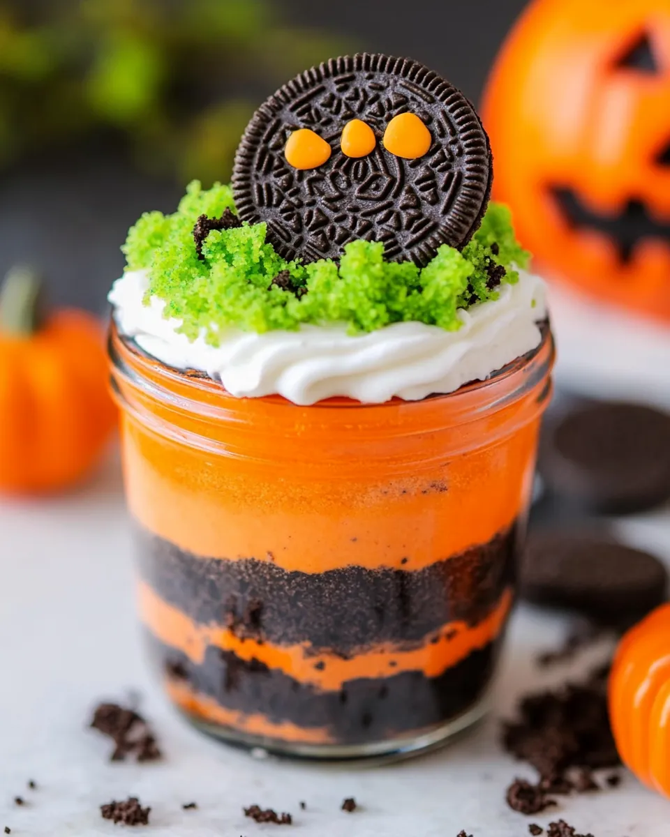 Halloween Oreo Dirt Cake