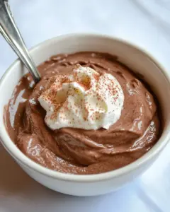 Hard Boiled Egg Chocolate Pudding