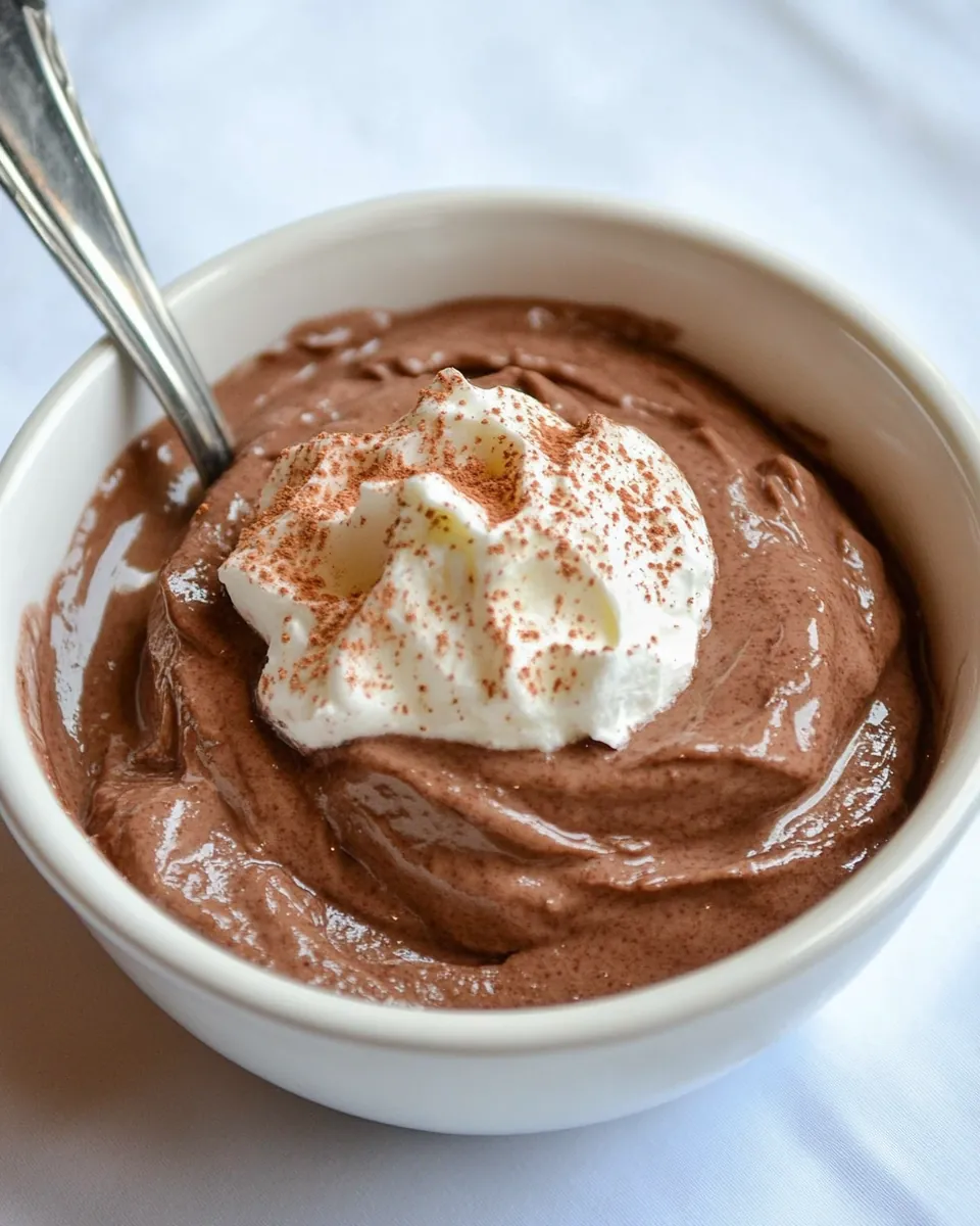 Hard Boiled Egg Chocolate Pudding