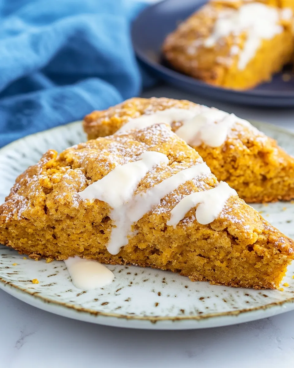 Healthy Almond Flour Pumpkin Scones