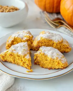 Healthy Almond Flour Pumpkin Scones