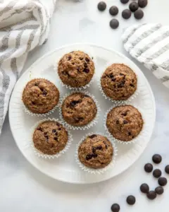 Healthy Gluten Free Zucchini Muffins With Applesauce