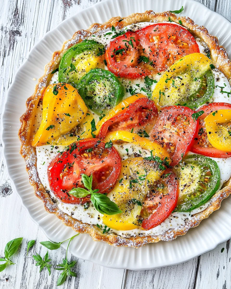 Heirloom Tomato Tart