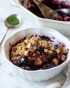 Homemade Berry Crisp Recipe