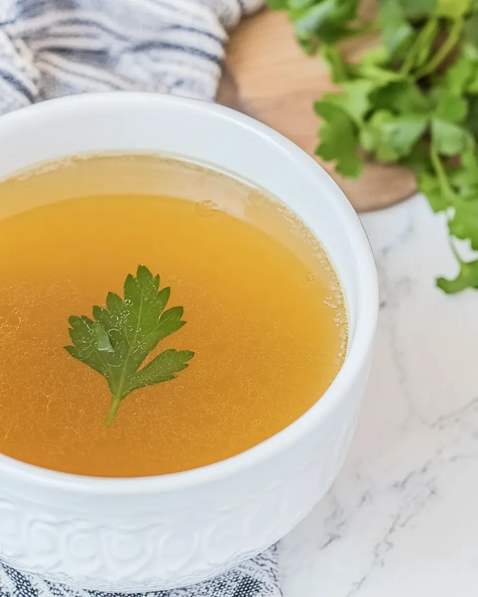 Homemade Chicken Broth