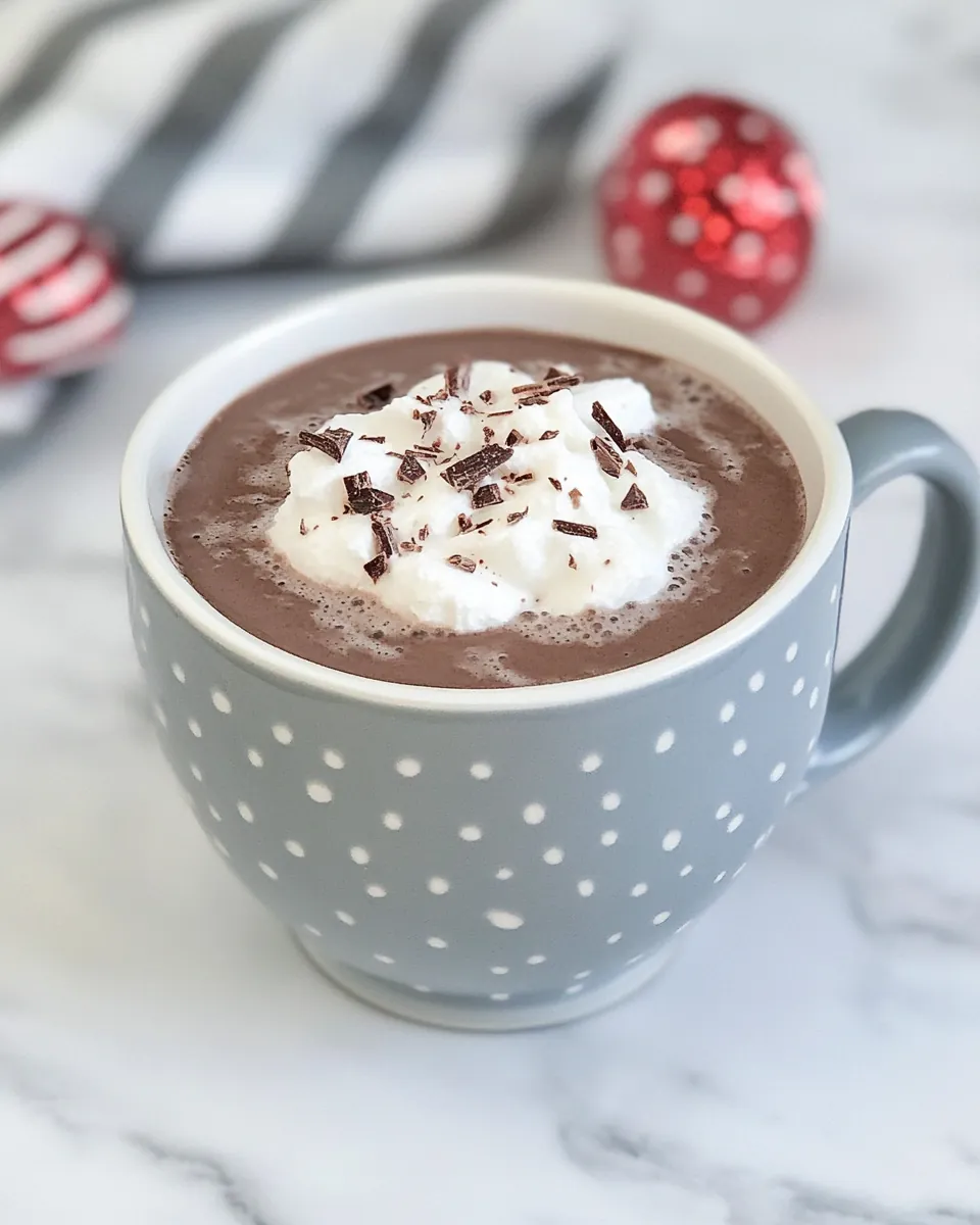 Homemade Hot Chocolate